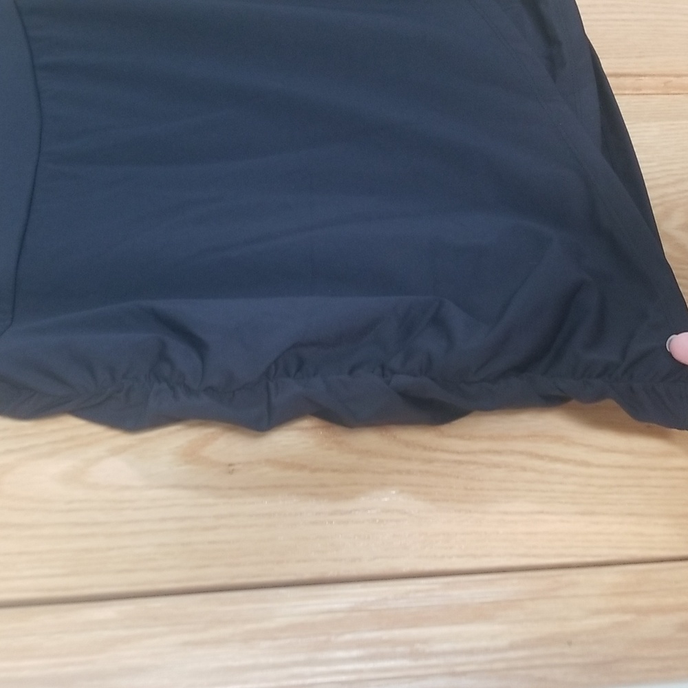 NWT Halara Ruched skort XL black - Picture 3 of 8